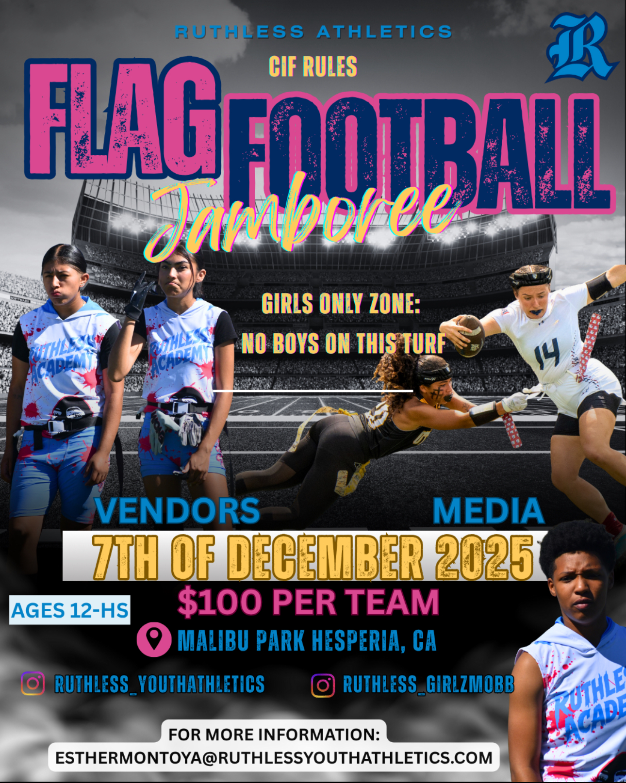 Ruthless Athletics Flag Football Jamboree